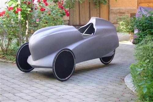 Completely different velomobile