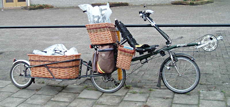 Baskets for recumbents