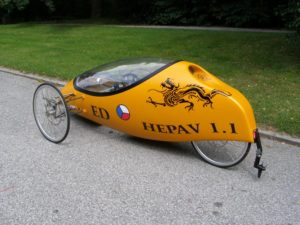 Amphibian Bike Car Human Powered Vehicle Velomobile 1