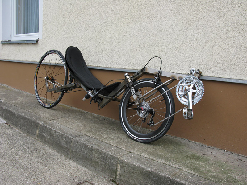 Recumbent lowracer creation from Slovenia