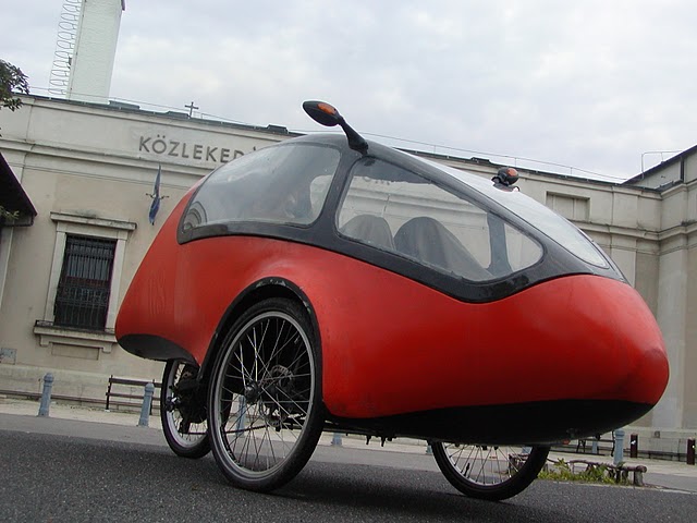 Pannonrider – solar velomobile