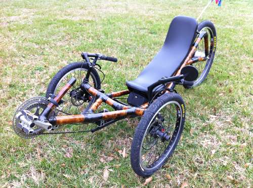 How to build a recumbent trike out of bamboo