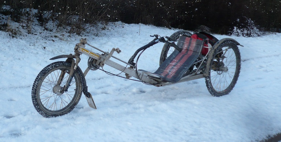 no weld recumbent trike