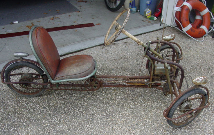 very old recumbent trike