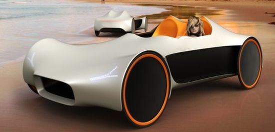 Velomobile concept to be made out of fabric