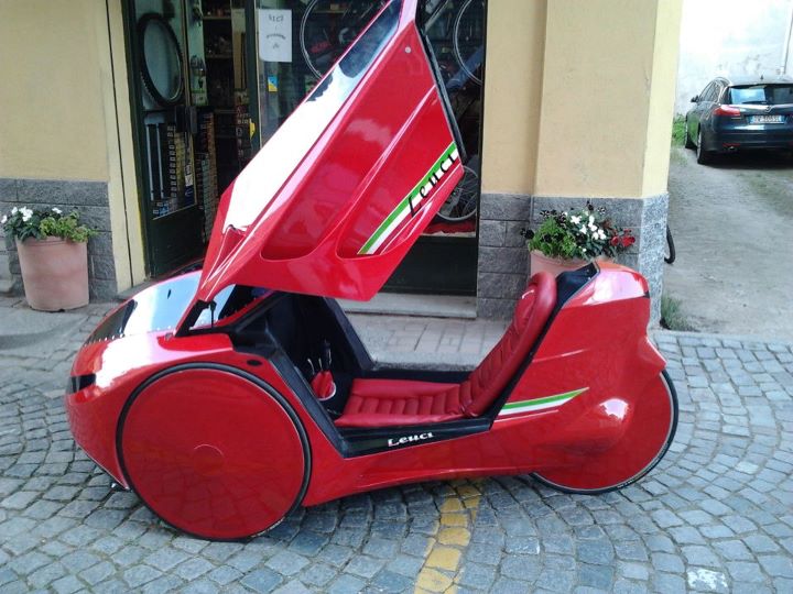 Italian velomobile from Leonardo Leuci