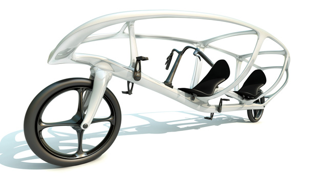 Design concept of solar powered recumbent tandem