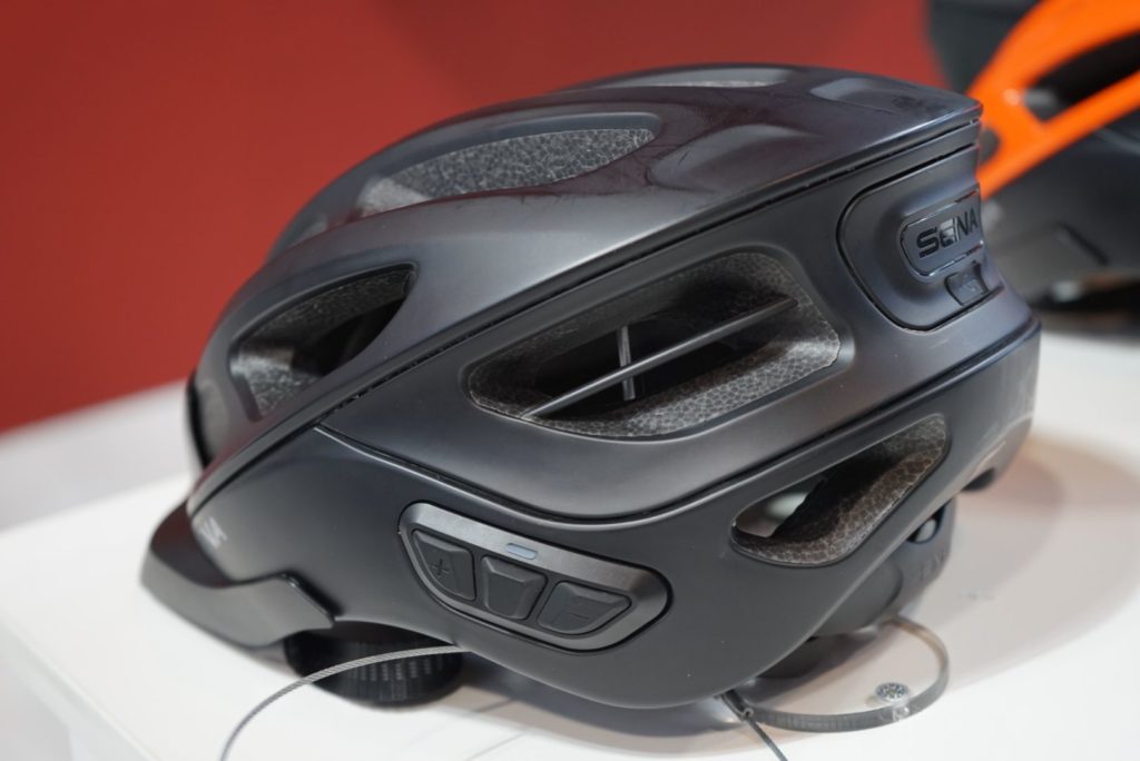 Sena helmet for cyclists works as a device for communication among cyclists in the riding group