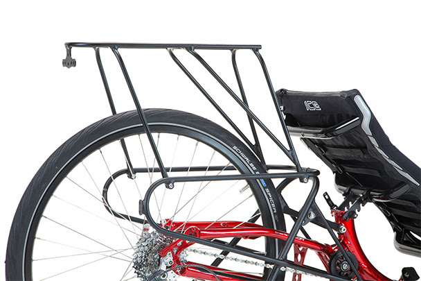 custom rack for recumbent trikes