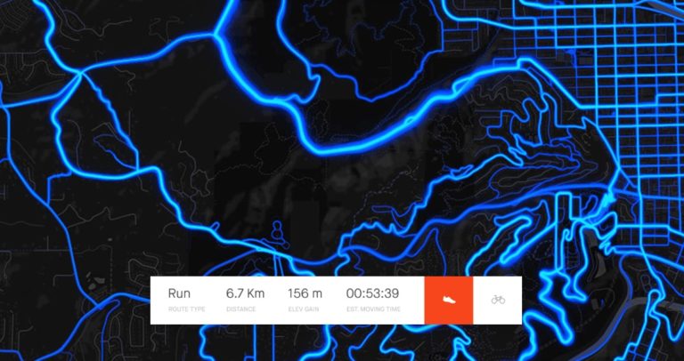 Strava automated routes and heatmaps