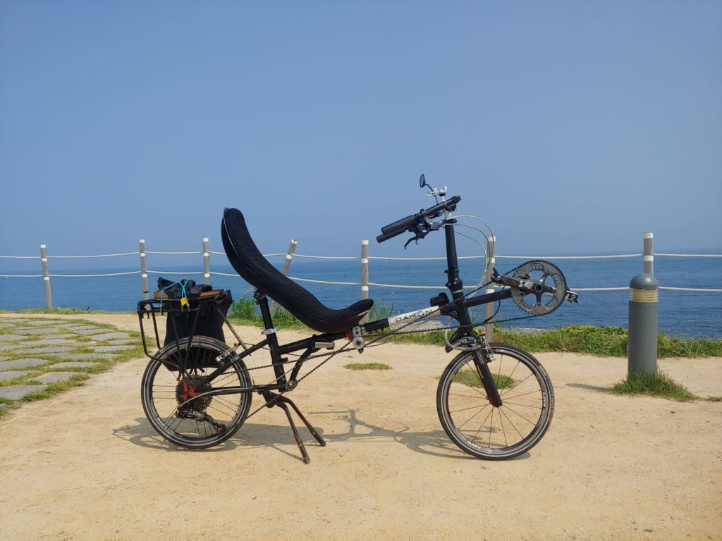 folding recumbent conversion from Dahon Boardwalk