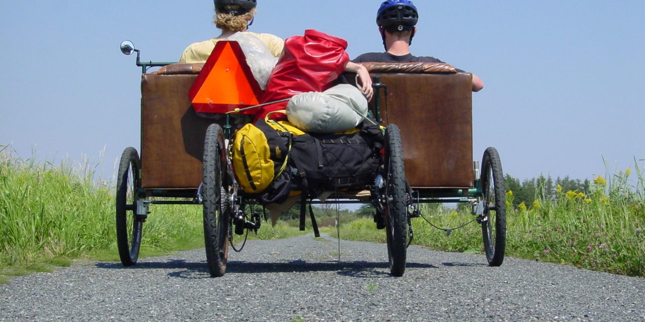 ⭐️ On the couchbike through Canada