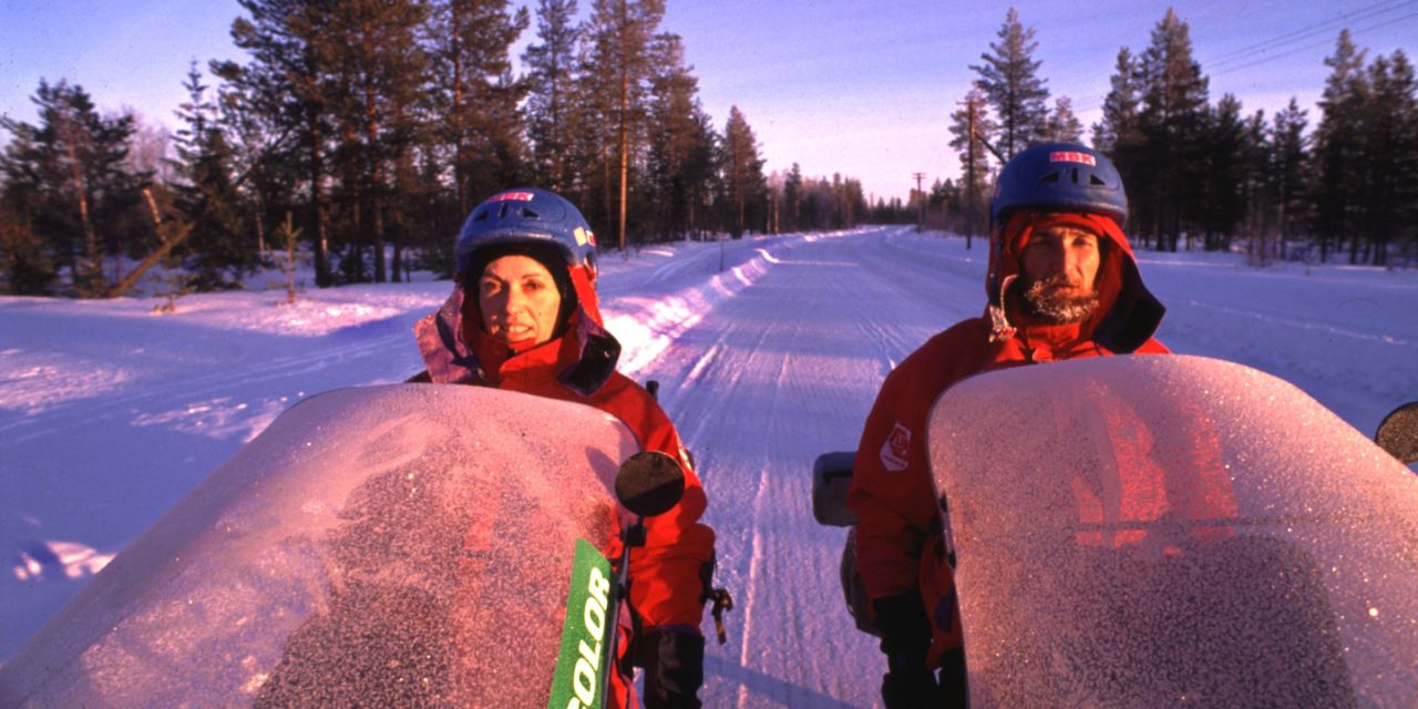 ⭐️ 1990 Winter recumbent expedition to Nordkapp