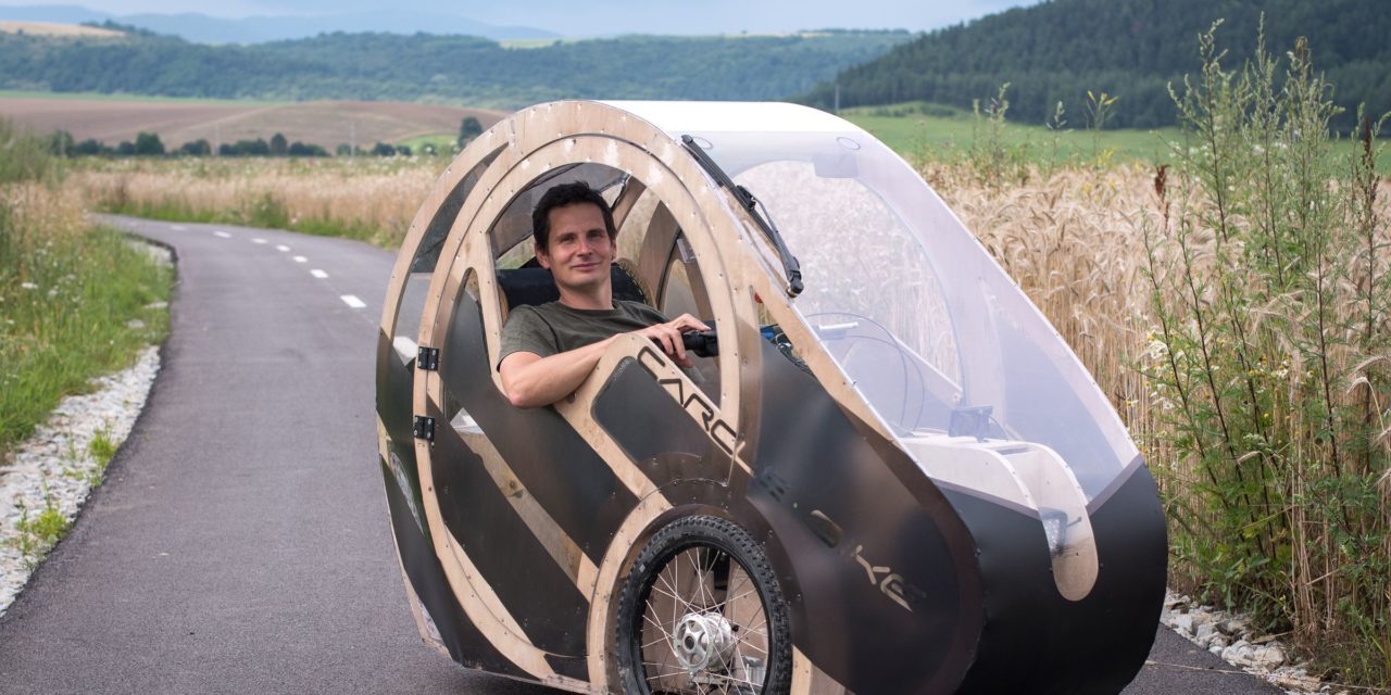 Plywood velomobile from Slovakia – The Carcle Bike