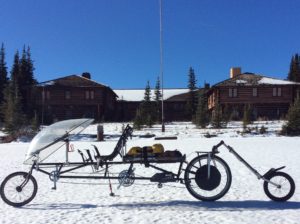 Coverted Ryan Recumbent Tandem To Electric Cargo Bike00009
