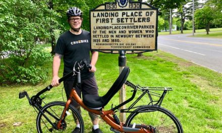 10 to 1: Robert Holler is working on reducing the gap between the upright bike and the recumbent industry