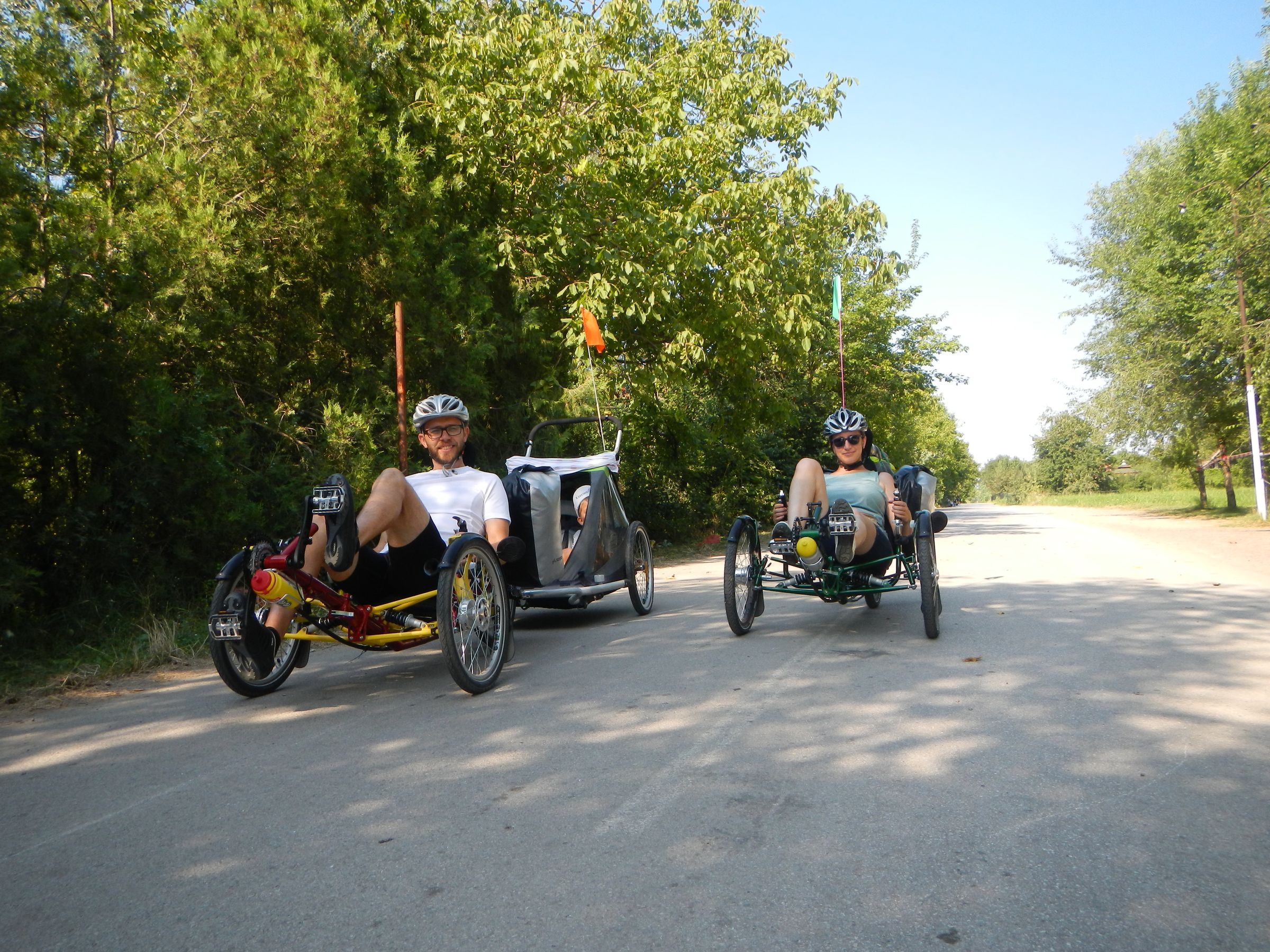 Recumbent sales trike trailer