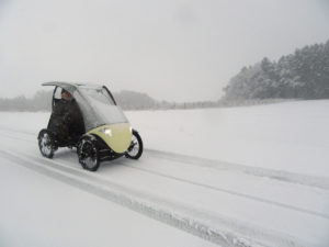 Pedilio is a nice looking little practical velomobile