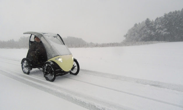 🎥 Sunday video: Winter velomobile fun