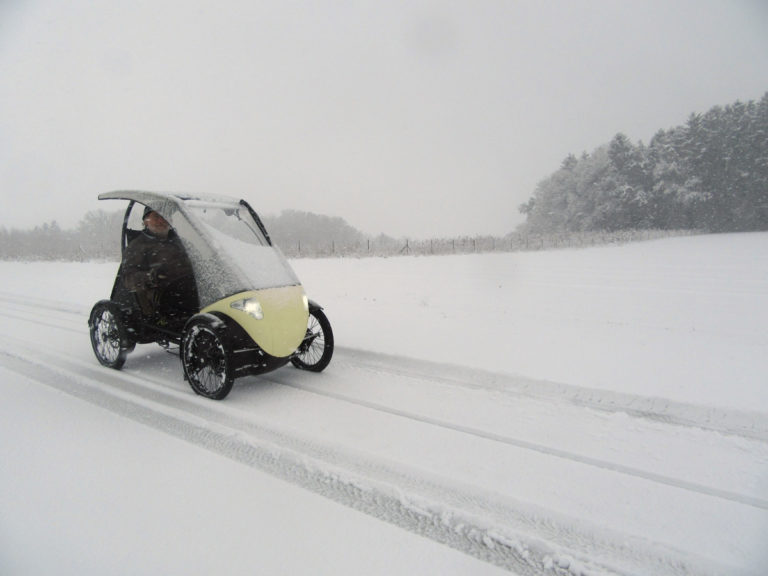 Pedilio is a nice looking little practical velomobile