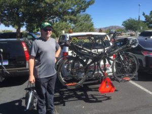 Dana Lieberman during the RAAM