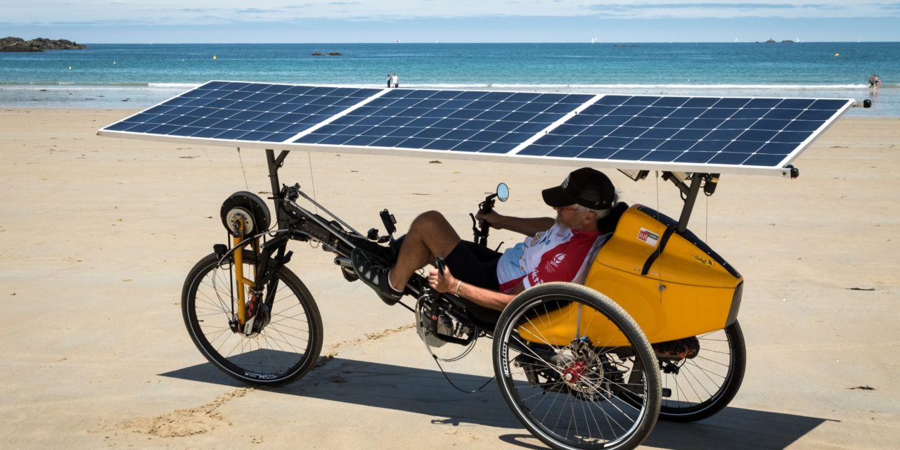 The ultimate tilting solar-powered serial-hybrid delta trike