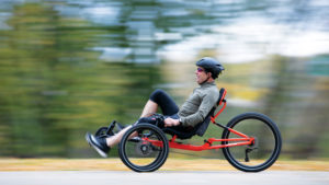 Sporty recumbent trike from Terra Trike