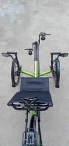 Folding recumbent trike for heavy riders from Performer
