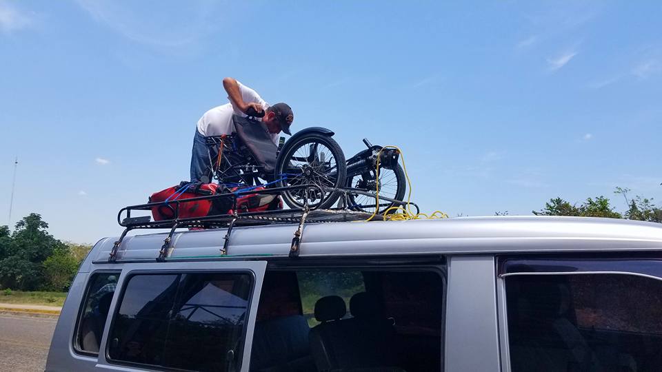 Transporting trikes can be as easy as this