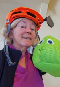 Sylvia Halpern - recumbent cyclist touring the world