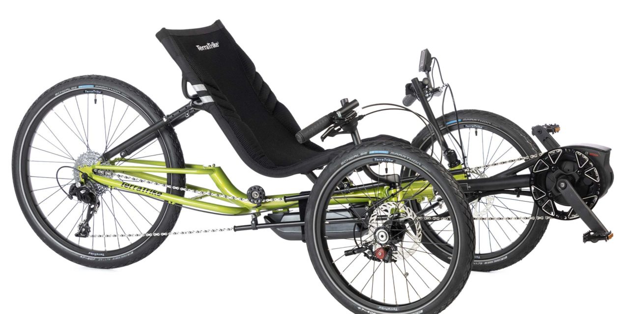 New Terra Trike E.V.O. with Bosch Performance Cruise motor