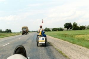 Cycling through Lithuania