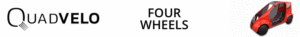 practical quad with two seats - velomobile Quadvelo
