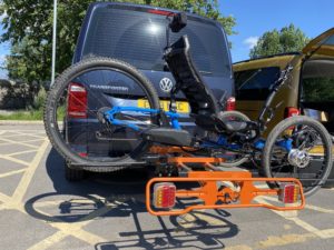 car rack for recumbent rikes from Pendle Racks