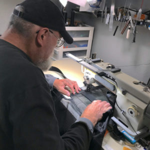 BJ Straas sewing