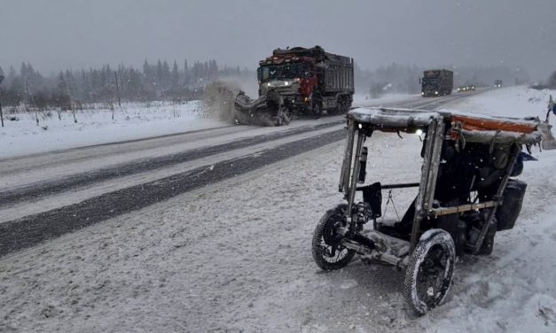 🎥 Sunday video: Riding a trike across winter Siberia