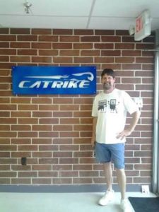 Jim at Catrike's HQ