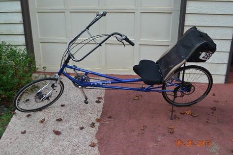 Jim's RANS long wheel base recumbent