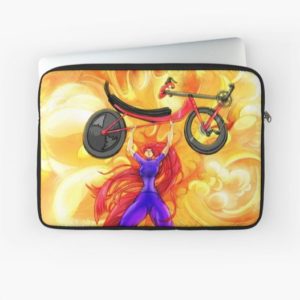 notebook cover with custom recumbent print