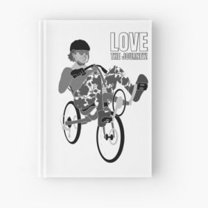 recumbent gift - a notepad