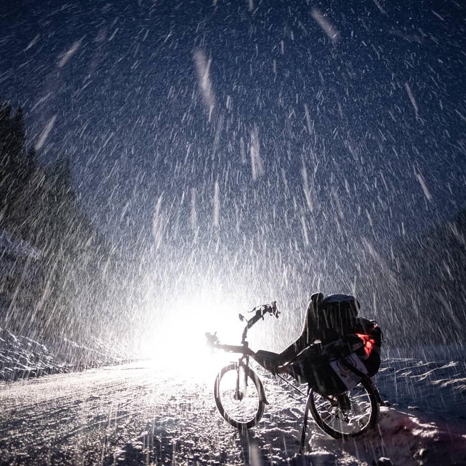 Cycling in winter