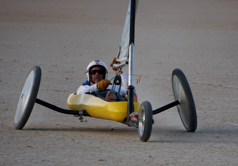 wind powered land racers going 120 mph or even more