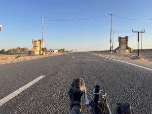 Mostly good roads in Egypt