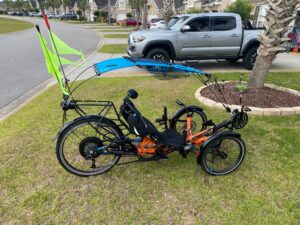 Big Leaf Canopy - a great canopy for any recumbent tadpole trike