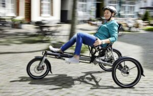 Hase Lepus recumben delta trike with higher sitting position