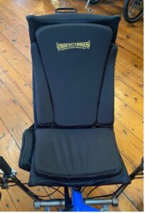 Deluxe recumbent trike seat from Trident Trikes