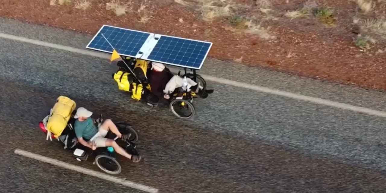 🎥 Cycling across Australia on two recumbent trikes