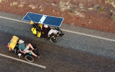 🎥 Cycling across Australia on two recumbent trikes