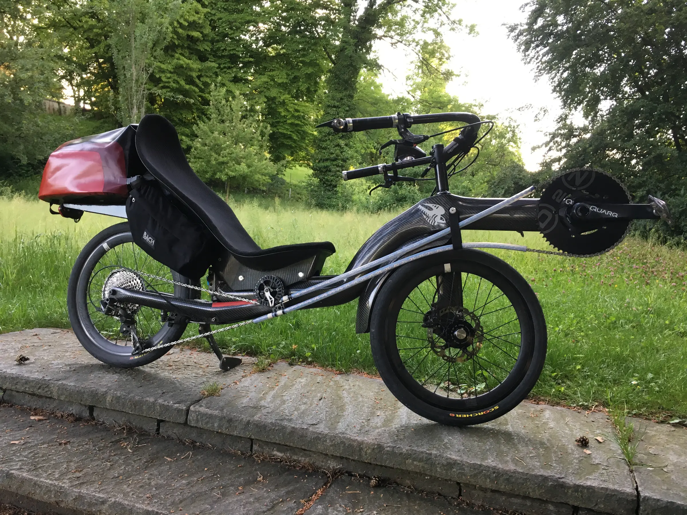 Birkenstock Peregrin carbon recumbent bike - 1