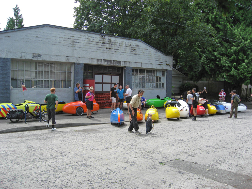Old Shop and the Roll Over America velomobile ride